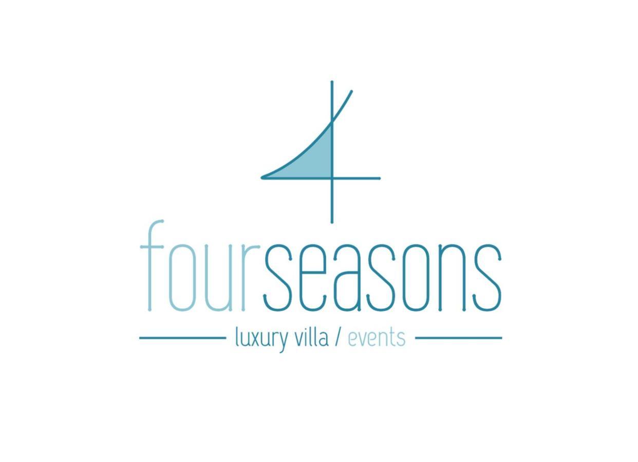 Four Seasons Private Villa - Seaview - Big Heated Pool - Gym - Sport Activities Гувес Екстер'єр фото