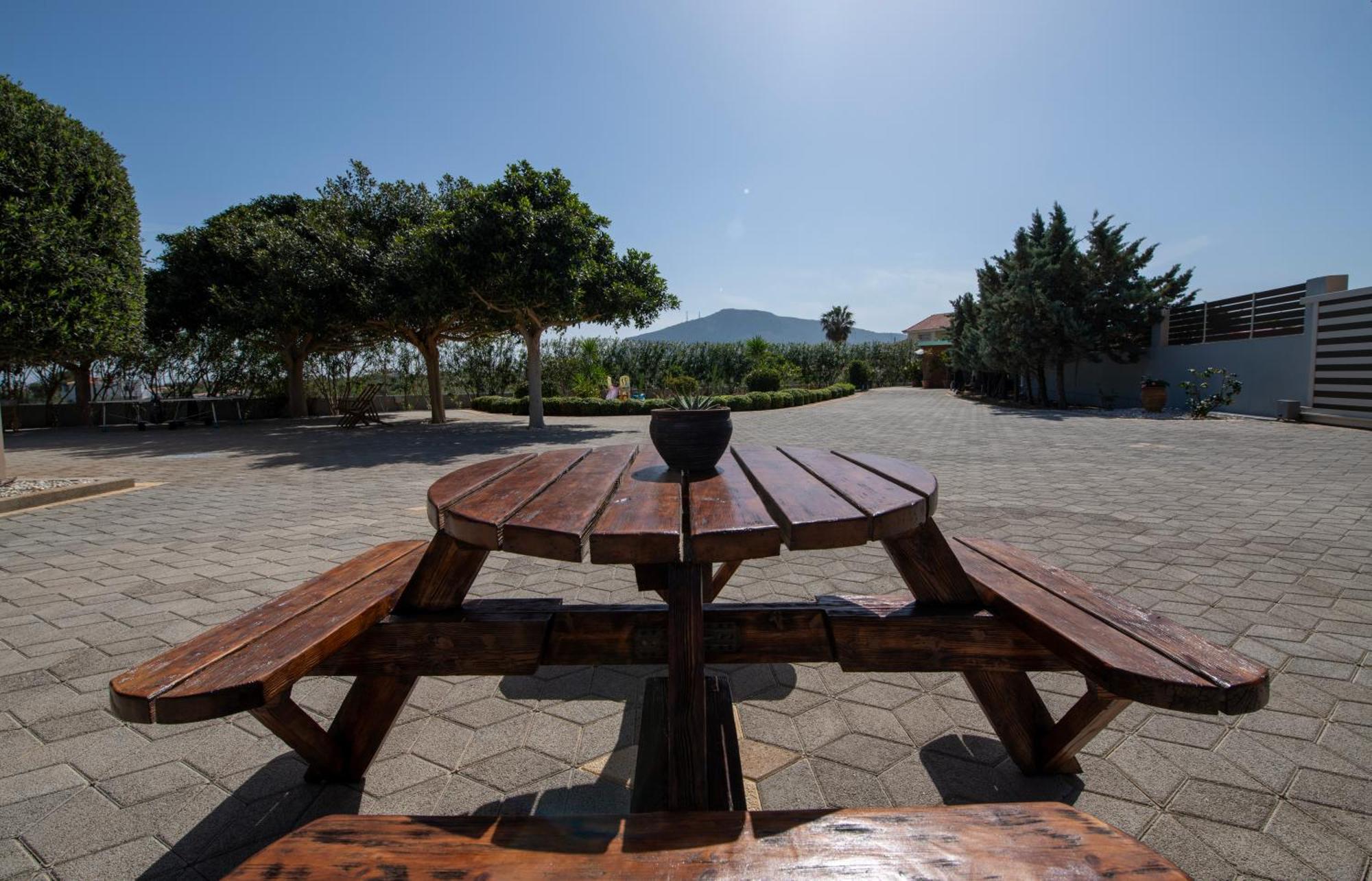 Four Seasons Private Villa - Seaview - Big Heated Pool - Gym - Sport Activities Гувес Екстер'єр фото